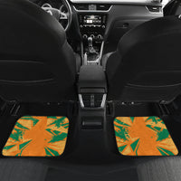 Ivory Coast Football Custom Car Mats Les Elephants Champions LT7 - Wonder Print Shop