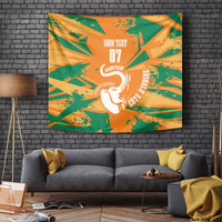 Ivory Coast Football Custom Tapestry Les Elephants Champions - Wonder Print Shop