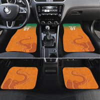 Ivory Coast Football Custom Car Mats Ivory Elephants - Basic Style LT7 - Wonder Print Shop