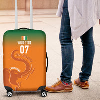 Ivory Coast Football Custom Luggage Cover Ivory Elephants - Basic Style - Wonder Print Shop