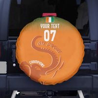 Ivory Coast Football Custom Spare Tire Cover Ivory Elephants - Basic Style - Wonder Print Shop