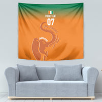 Ivory Coast Football Custom Tapestry Ivory Elephants - Basic Style - Wonder Print Shop