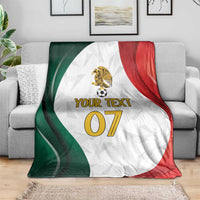 Custom Mexico Football Blanket El Tricolor Viva Champions