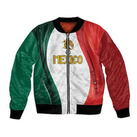 Custom Mexico Football Bomber Jacket El Tricolor Viva Champions