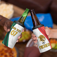 Custom Mexico Football 4 in 1 Can Cooler Tumbler El Tricolor Viva Champions
