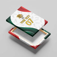 Custom Mexico Football Canvas Wall Art El Tricolor Viva Champions