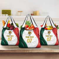 Custom Mexico Football Grocery Bag El Tricolor Viva Champions