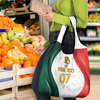 Custom Mexico Football Grocery Bag El Tricolor Viva Champions