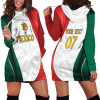 Custom Mexico Football Hoodie Dress El Tricolor Viva Champions