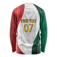 Custom Mexico Football Long Sleeve Shirt El Tricolor Viva Champions