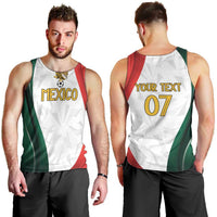 Custom Mexico Football Men Tank Top El Tricolor Viva Champions