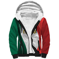 Custom Mexico Football Sherpa Hoodie El Tricolor Viva Champions