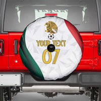 Custom Mexico Football Spare Tire Cover El Tricolor Viva Champions