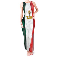 Custom Mexico Football Tank Maxi Dress El Tricolor Viva Champions