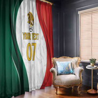 Custom Mexico Football Window Curtain El Tricolor Viva Champions