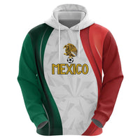 Custom Mexico Football Zip Hoodie El Tricolor Viva Champions