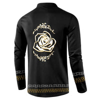 Mexico Mariachi Charro Costume Inpsired Button Sweatshirt