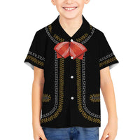 Mexico Mariachi Charro Costume Inpsired Hawaiian Shirt