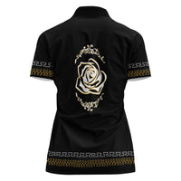 Mexico Mariachi Charro Costume Inpsired Women Polo Shirt