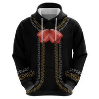 Mexico Mariachi Charro Costume Inpsired Zip Hoodie