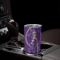 Lupus Awareness Purple Ribbon Butterfly Tumbler Cup Hope