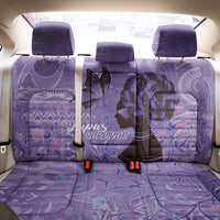 Lupus Awareness Afro Girl - Proud Survivor Back Car Seat Cover Ankara Pattern