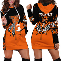 Personalised Canada Indigenous Hoodie Dress Every Child Matters - Wonder Print Shop