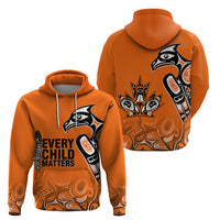 Canada Indigenous Hoodie Aboriginal Bird Art - Every Child Matters - Wonder Print Shop