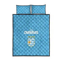 Uruguay Football 2024 Custom Quilt Bed Set Los Charruas Sol de Mayo Ornamental Style - Wonder Print Shop