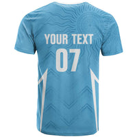 Uruguay Football 2024 Custom T Shirt Los Charruas Sol de Mayo Ornamental Style - Wonder Print Shop