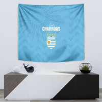 Uruguay Football 2024 Custom Tapestry Los Charruas Sol de Mayo Ornamental Style - Wonder Print Shop