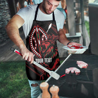 Kenya King Lion Personalized Apron Stylized Maasai Shield - Wonder Print Shop