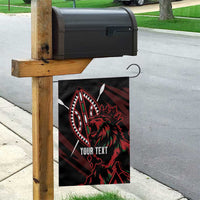 Kenya King Lion Personalized Garden Flag Stylized Maasai Shield - Wonder Print Shop