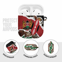 Kenya Grunge AirPods Case Mix Animal Skin Pattern - Wonder Print Shop