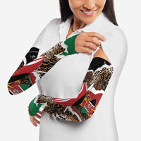 Kenya Grunge Arm Sleeves Mix Animal Skin Pattern - Wonder Print Shop