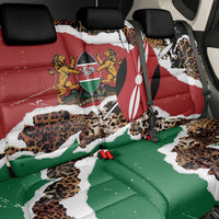 Kenya Grunge Back Car Seat Cover Mix Animal Skin Pattern - Wonder Print Shop