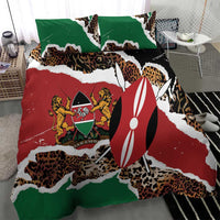Kenya Grunge Bedding Set Mix Animal Skin Pattern - Wonder Print Shop