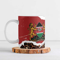 Kenya Grunge Ceramic Mug Mix Animal Skin Pattern - Wonder Print Shop