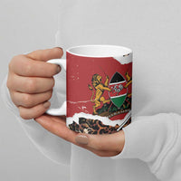 Kenya Grunge Ceramic Mug Mix Animal Skin Pattern - Wonder Print Shop
