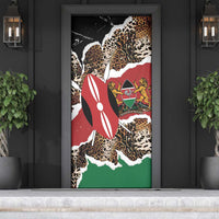 Kenya Grunge Door Cover Mix Animal Skin Pattern - Wonder Print Shop