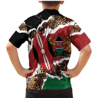 Kenya Grunge Family Matching Mermaid Dress and Hawaiian Shirt Mix Animal Skin Pattern - Wonder Print Shop