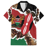 Kenya Grunge Family Matching Off The Shoulder Long Sleeve Dress and Hawaiian Shirt Mix Animal Skin Pattern - Wonder Print Shop