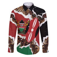 Kenya Grunge Family Matching Puletasi and Hawaiian Shirt Mix Animal Skin Pattern - Wonder Print Shop