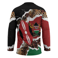Kenya Grunge Hockey Jersey Mix Animal Skin Pattern - Wonder Print Shop