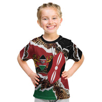 Kenya Grunge Kid T Shirt Mix Animal Skin Pattern - Wonder Print Shop