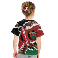 Kenya Grunge Kid T Shirt Mix Animal Skin Pattern - Wonder Print Shop