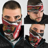 Kenya Grunge Neck Gaiter Mix Animal Skin Pattern LT7