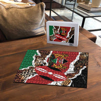 Kenya Grunge Puzzle Mix Animal Skin Pattern - Wonder Print Shop