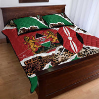 Kenya Grunge Quilt Bed Set Mix Animal Skin Pattern - Wonder Print Shop