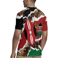 Kenya Grunge Rugby Jersey Mix Animal Skin Pattern - Wonder Print Shop